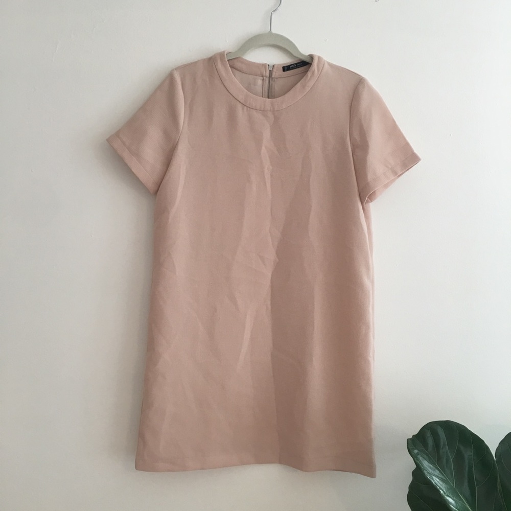 Blush Minimalist Dress